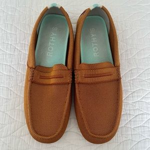 Rothy’s brown amber color driver loafer size 11